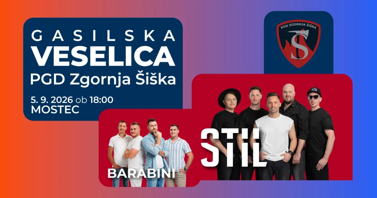 Gasilska veselica PGD Zgornja Šiška - Stil in Barabini